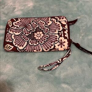Vera Bradley Multicolor Floral Wristlet